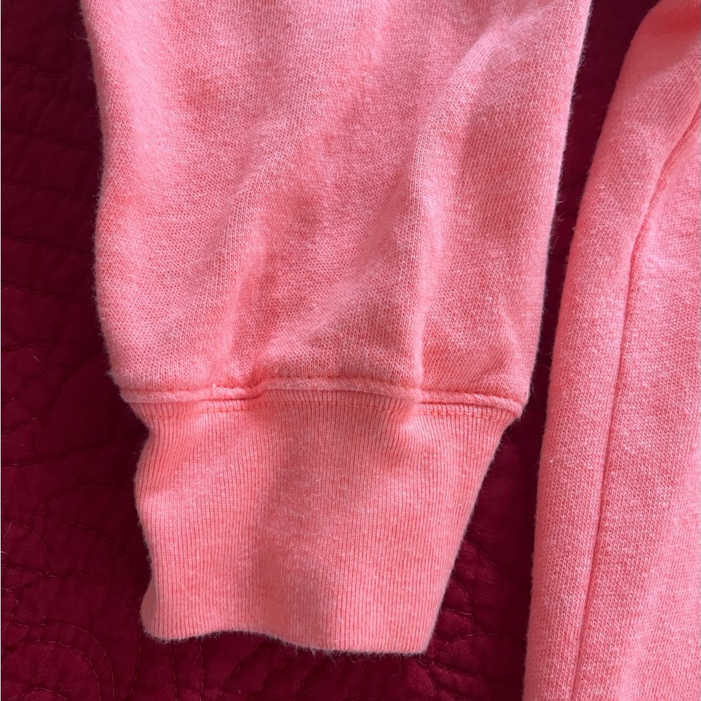 Victoria's Secret PINK Coral Sweatshirt like new Medium - Picture 9 of 13